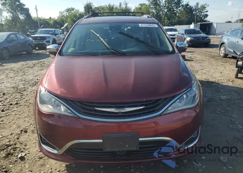 2017 Chrysler Pacifica Ehybrid Platinum from USA, damaged, VIN 2C4RC1N79HR822257